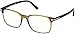 Eyeglasses Tom Ford FT 5831 -B 096 Shiny Transparent Olive,