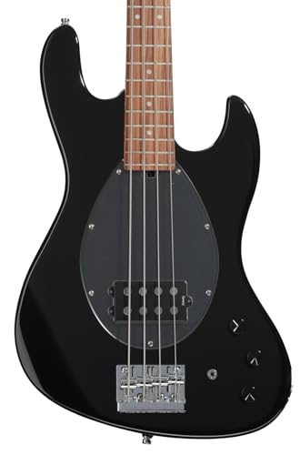 Sadowsky MetroExpress Vintage M Bass Guitar - Solid Black, Morado Fingerboard