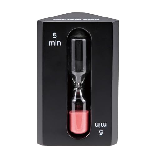 Cronómetro de arena Captain Stag UW-3582, 1 minuto, 3 minutos y 5 minutos miniatura 4