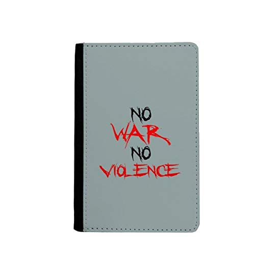 Étui passeport No War No Violence multicolore 3.7x5.8" voyage