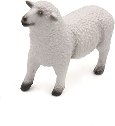 Wqking Sheep Outdoor Lawn Decoration 4 Pieces Gardening Potted Plant Decoration Statue Doll House #TOP5