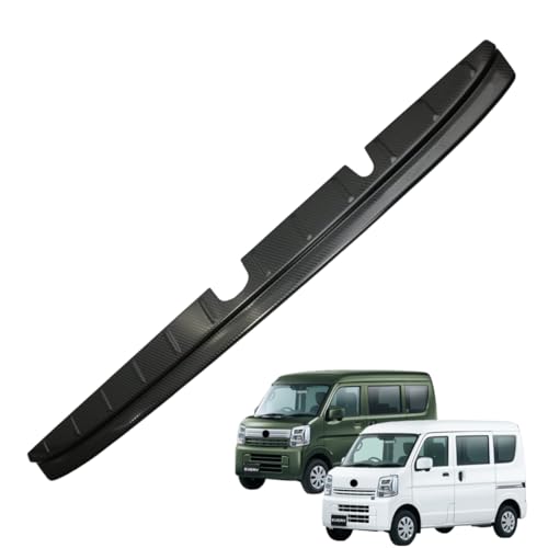 Yearnify「エブリイバン に適用 6代目 DA17V型 2015年ー」 VAN専門設計 アウター用テールゲット バンパー カバー ステップガードパネル 傷防止 プロテクター ガーニッシュ スズキ対応品 For EVERY VAN ステンレス製 (カー