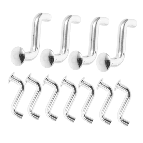 OSOLADY 7mm S-Type Heavy Duty Pallet Racking Safety Pin 50pcs j Bolt Easy Installation for Pallet Racking