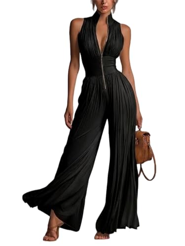 Enterizo holgado para mujer que soluciona el look formal e informal diario 2