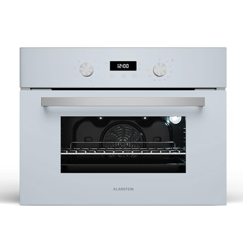 Klarstein SpaceSmart Four Encastrable Chaleur Tournante - 41 L, 8 Fonctions, Minuterie Numérique,...