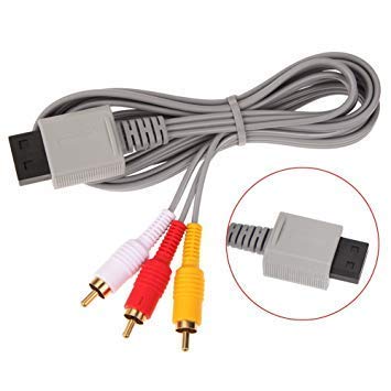 Image secondaire de RUITROLIKER 6 pieds av câble Audio Vidéo RCA câble composite pour CONSOLE Wii