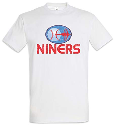 Image of Urban Backwoods Niners Men T-Shirt White Size XL