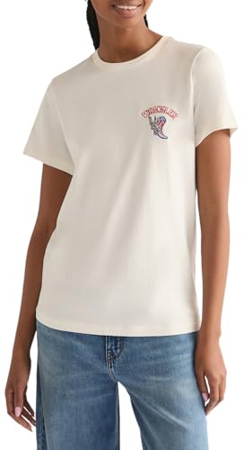 Wrangler Sign Off Tee t-shirt femme en coton casual pour tous les jours