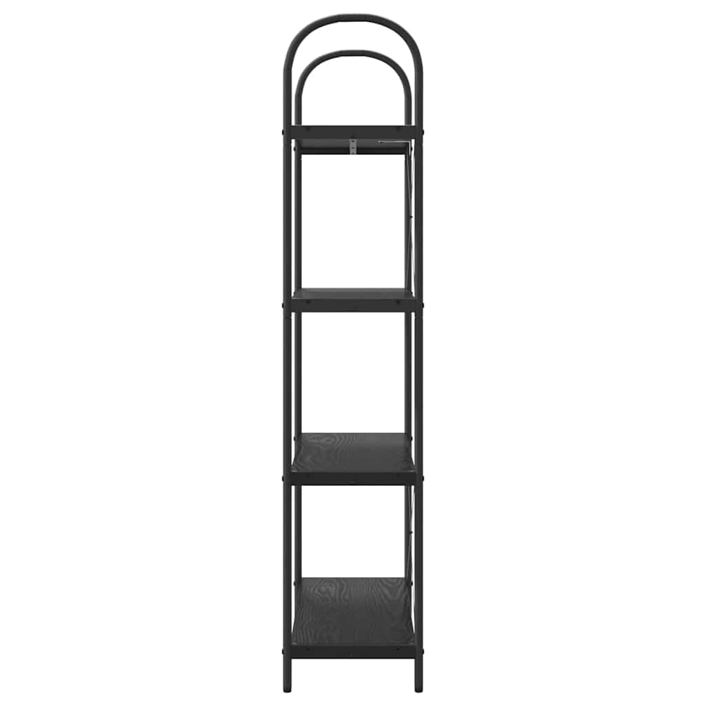 vidaXL Półka na książki 4 poziomy 80 x 30 x 146 cm Drewno inżynieryjne