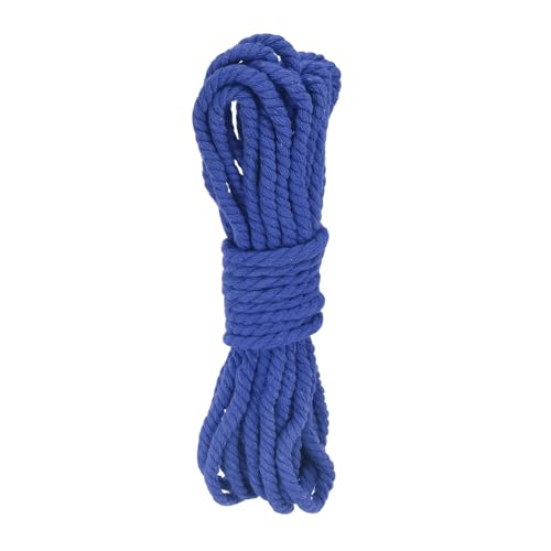 Cuerda de algodón de 3 hebras trenzadas de 0.3 pulgadas para un macramé resistente 2