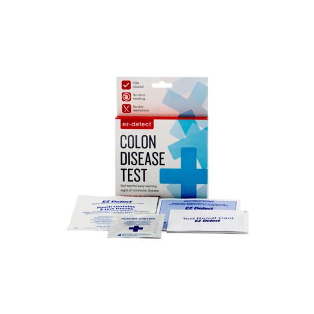EZ Detect Colon Disease Test Kit - 5 Count (Pack of 2)