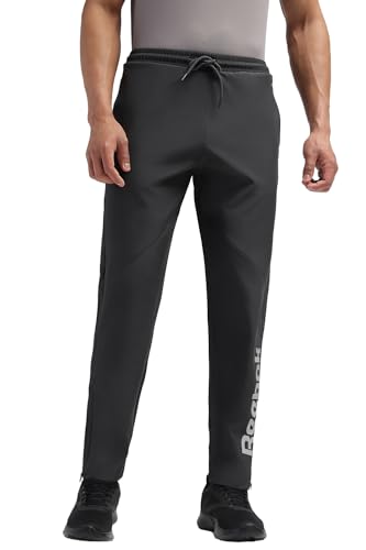 Image of Reebok Men's Track Pants - Performance Trackpants 3 E - Durable Polyester Gym & Training Pants