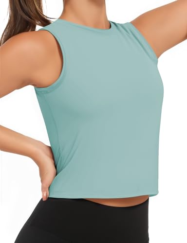 Débardeur sport femme soie glacée AURUZA haut ample anti-transpiration frais