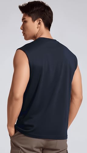 Image of JUARI BE A GENTLEMAN Cotton Regular Fit,Sleeveless, Gym Vest for Men, Set of 3 (Multicolour)