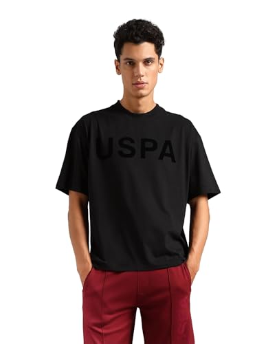 Image of U.S. Polo ASSN. Mens OEE09 Brand Printed Comfort Fit Lounge T-Shirt