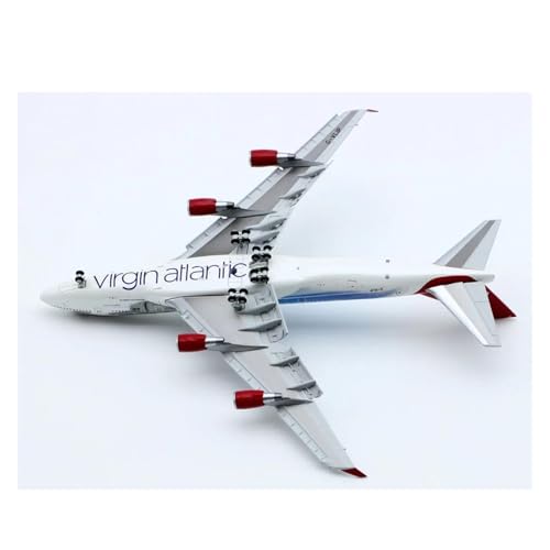 Modelo de avión Virgin Atlantic B747-400 1:400 el regalo conmemorativo ideal para pilotos 3