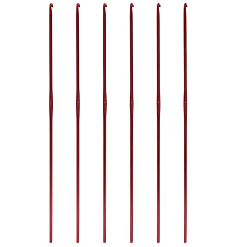 Auvotuis 6Pcs 2mm US Size B (Size 1) Aluminum...