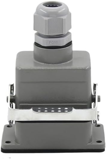 Rectangle Heavy Duty Connector HDC-HE-04/6/16/20/24/32/48 Core Pins Industry Plug Socket Connector 500V 16A(48 core top line)