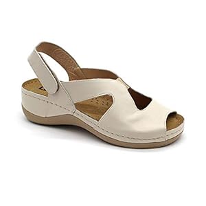 LEON 924 Lederen Sandalen Klompen Muiltjes Pantoffels Schoenen, Dames