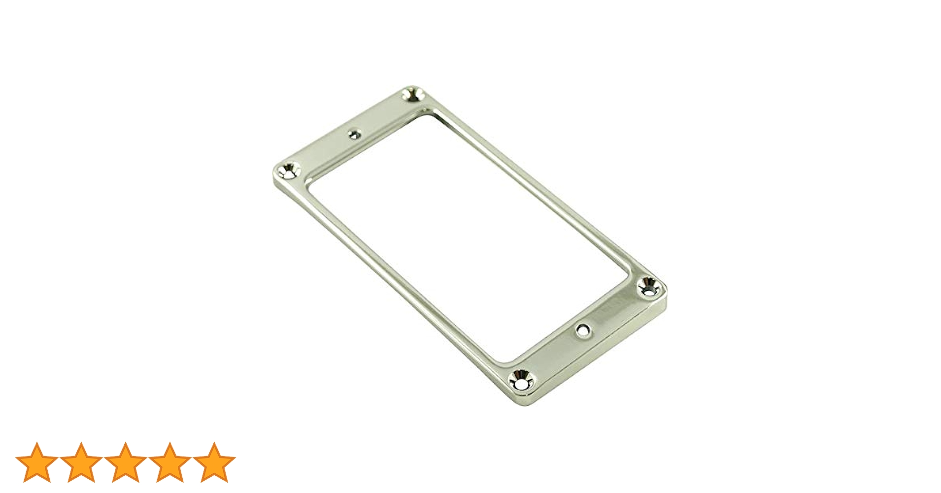 Amazon | WD MUSIC METAL HUMBUCKER RING LOW CURVED MRML4
