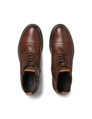 Image of JACK & JONES mens Jfwshaun Leather Boot Sn