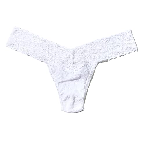 Image of hanky panky - Signature Lace Low Rise Thongs for Women | Lacy Lingerie Underwear | 3 or 5 pack