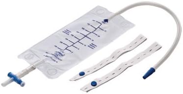 GVS Oxygen Urocare Leg Bag Set with Non Return Valve(5) - GVSORULBS
