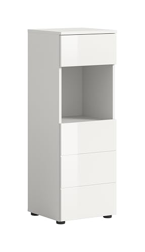xonox.home Bad Vira X2LA9701 Standschrank Schrank Badschrank in weiß...