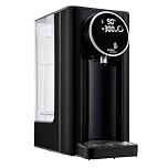 Cooks Professional Digital Hot Water Dispenser 2600W with 2.7L Tank | Energy Saving Fast Boil | Adjustable Dispense & Temperature | Boil Dry Protection | Descale Function & Water Filter | Black