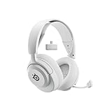 SteelSeries ワイヤレス ゲーミングヘッドセット Arctis Nova 5 white モンスターハンターワイルズに最適なイコライザー設定 ヘッドホン 軽量 無線 ワイヤレス Switch/Switch2/PC/PS5/PS4 対応 急速充電 60時間連続使用可能 調整可能 国内正規品 メーカー保証1年 61671 ホワイト