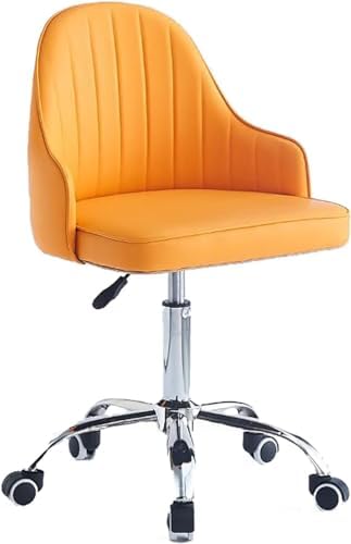 Home Office Desk Chair Office Chair Gaming Chair Computer Chair Home Office Desk Chair with Wheels and Arms,Swivel Pu Leather Office Chair Adjustable Mid Back Executive Computer Chai