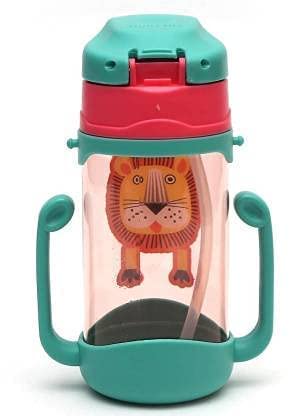 CHILDCHIC Sipper for Infant Baby Kids Toddler 300ml, Anti-Spill Sippy Cup with Soft Silicone Straw BPA Free (Green)