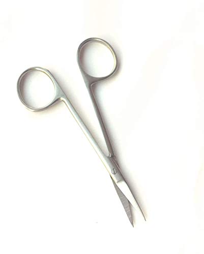 Tijeras para atar moscas con hoja afilada para pesca con mosca, máxima nitidez