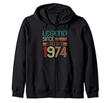 Photo Gallery legend since november 1974 retro 48th birthday 48 years old felpa con cappuccio Photo Gallery legend since november 1974 retro 48th birthday 48 years old felpa con cappuccio