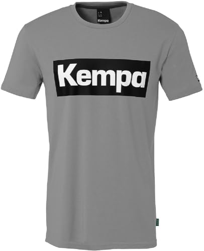 Kempa T-shirt Promo haut de sport à manches courtes coloris noir et bleu