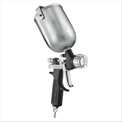 Image of PILOT Spray Painting Gun Type- 59S,570ml Capacity,1.6MM Stainless Steel Nozzle And Needle,Suitable For Painting Automobiles,Furniture,Textile,Handicraft,Industries,Pharmaceuticals. |Rim- 10 inches|