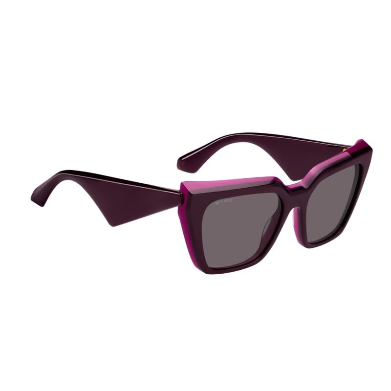GAFAS ETRO - Modelo: ETRO 0096/G/S_ C: PLUM FUCHSIA/Eye size: 55 - Bridge size: 18 Cura della persona e salute