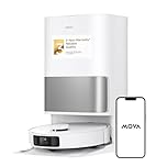 MOVA P10 Pro Ultra Robot Vacuum and Mop 13,000Pa Suction, 140°F Hot Water Auto Mop Washing & Drying, Dual Spinning Extenable Mop,10.5mm Lifting for Carpet, 360°Obstacle Avoidance, App Control