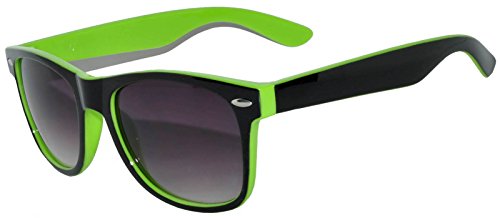 Image of OWL Classic Retro Two -Tone Vintage Smoke Lens Sunglasses Mens and Womens