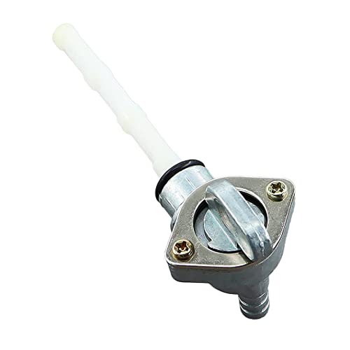 MCHNIC Robinet d'essence universel manuel sans dépression 15 mm pour scooter, Piaggio TPH, Yamaha Aerox, Neos, Slider, Sfera