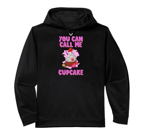 You Can Call Me Cupcake Chef Batter Flour Cake Baker Cupcake Performance Hoodie