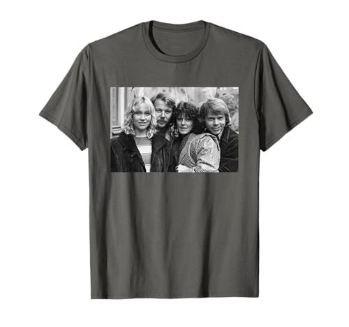 Abba Suédois Pop Group Portrait Super Trouper 1980 T-Shirt