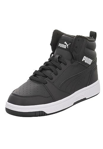 PUMA Unisex Kinder Rebound V6 Mid Wtr Jr Sneaker, Shadow Gray...