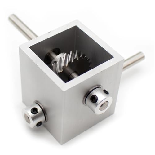 Angle Steering Micro 1:2 Helical Gear Reversing Reducer Right Angle Steering Gearbox Corner Hand Crank Commutator 6mm Shaft Driving Change