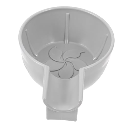 BESTYASH Multi Use Shaving Soap Bowl Lightweight Plastic Shaving Bowl for Barber Experience Thick Edges for Safety Opening Slip Design for Home Travel Use