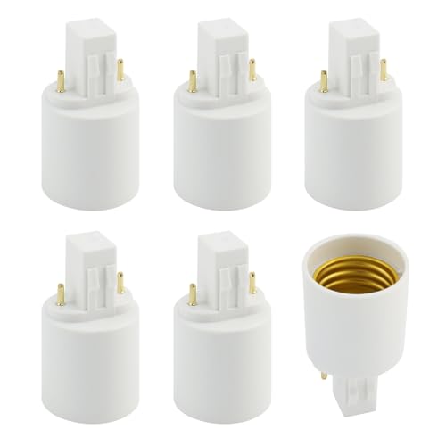 T Tulead Light Bulb Sockets 2 Pins GX23 to E27