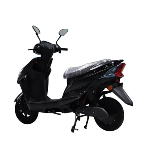 Image of Electric Scooter for Adult with 48V 30AH Lithium Battery, 50-60km Range, 35-40km /h Speed, Disc & Drum Brakes, LED or LCD Headlight, Comfortable Seat, Non-RTO, 1Year Battery Warranty (Black)