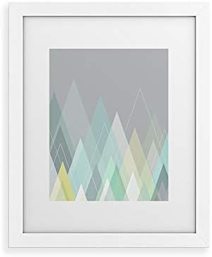 Deny Designs Mareike Boehmer Framed Art Print, White Classic (8" x 10"), Graphic 108 Z