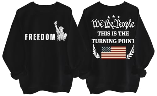 Freedom This Is The Turning Point Sweatshirt This Is The Turning Point America Flag Pullover Hoodie