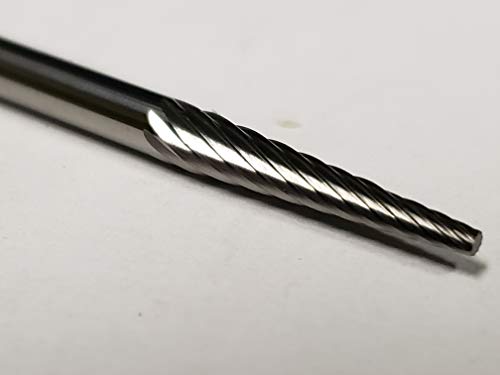 Fresa micrograno carburo sólido con corte simple SM-43 miniatura 2